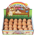 Ovos engraçados de borracha elástica de bola sólida brinquedo
